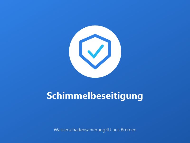 Schimmelbeseitigung in Bremen und Umgebung – Wasserschadensanierung4U